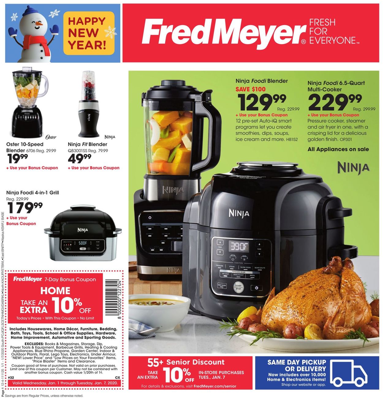 Catalogue Fred Meyer from 01/01/2020