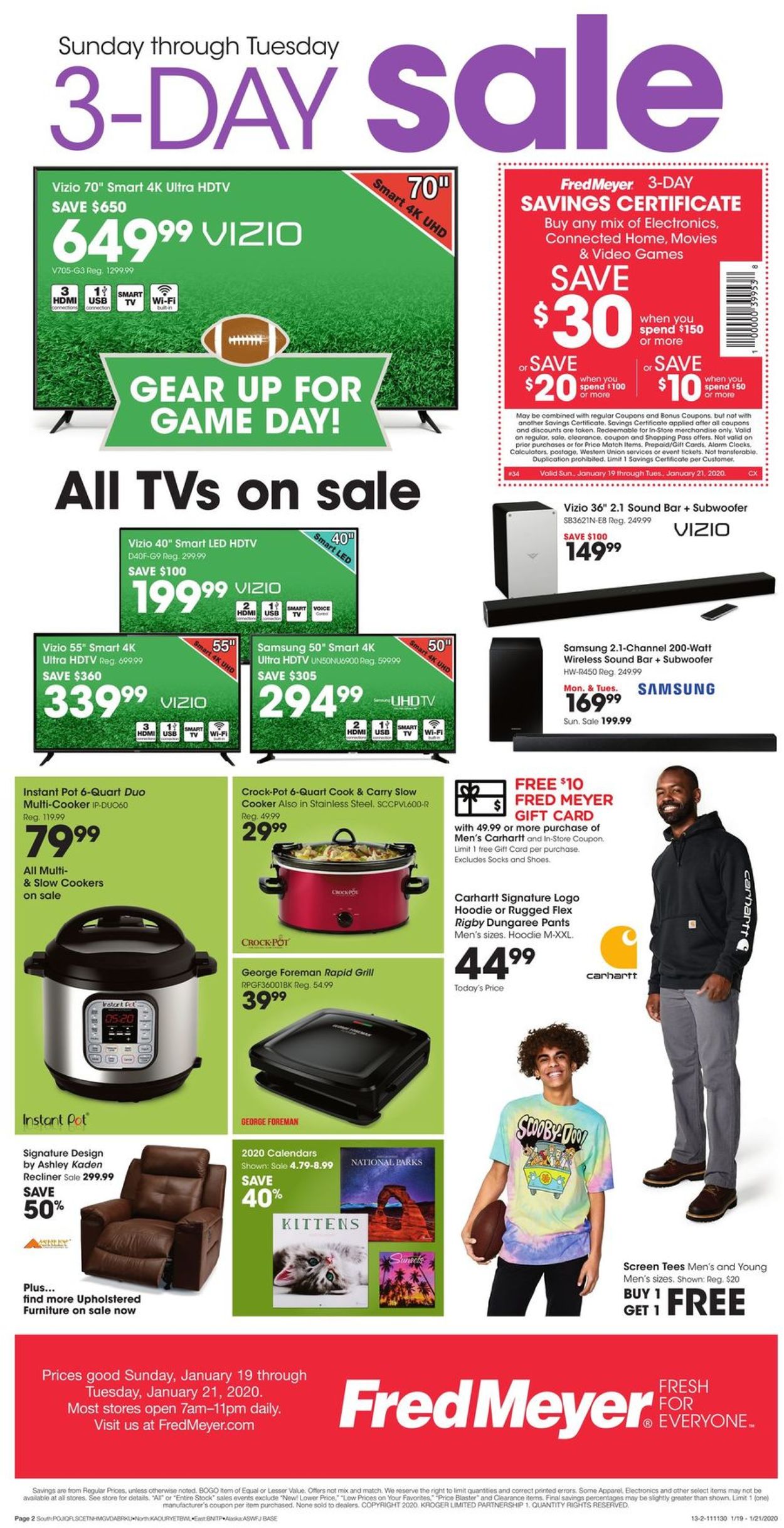 Catalogue Fred Meyer from 01/19/2020