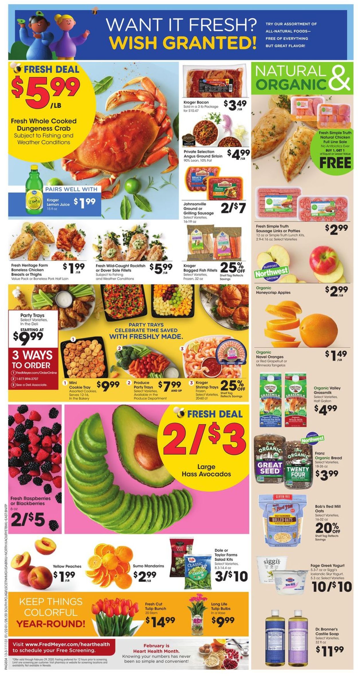 Catalogue Fred Meyer from 01/22/2020