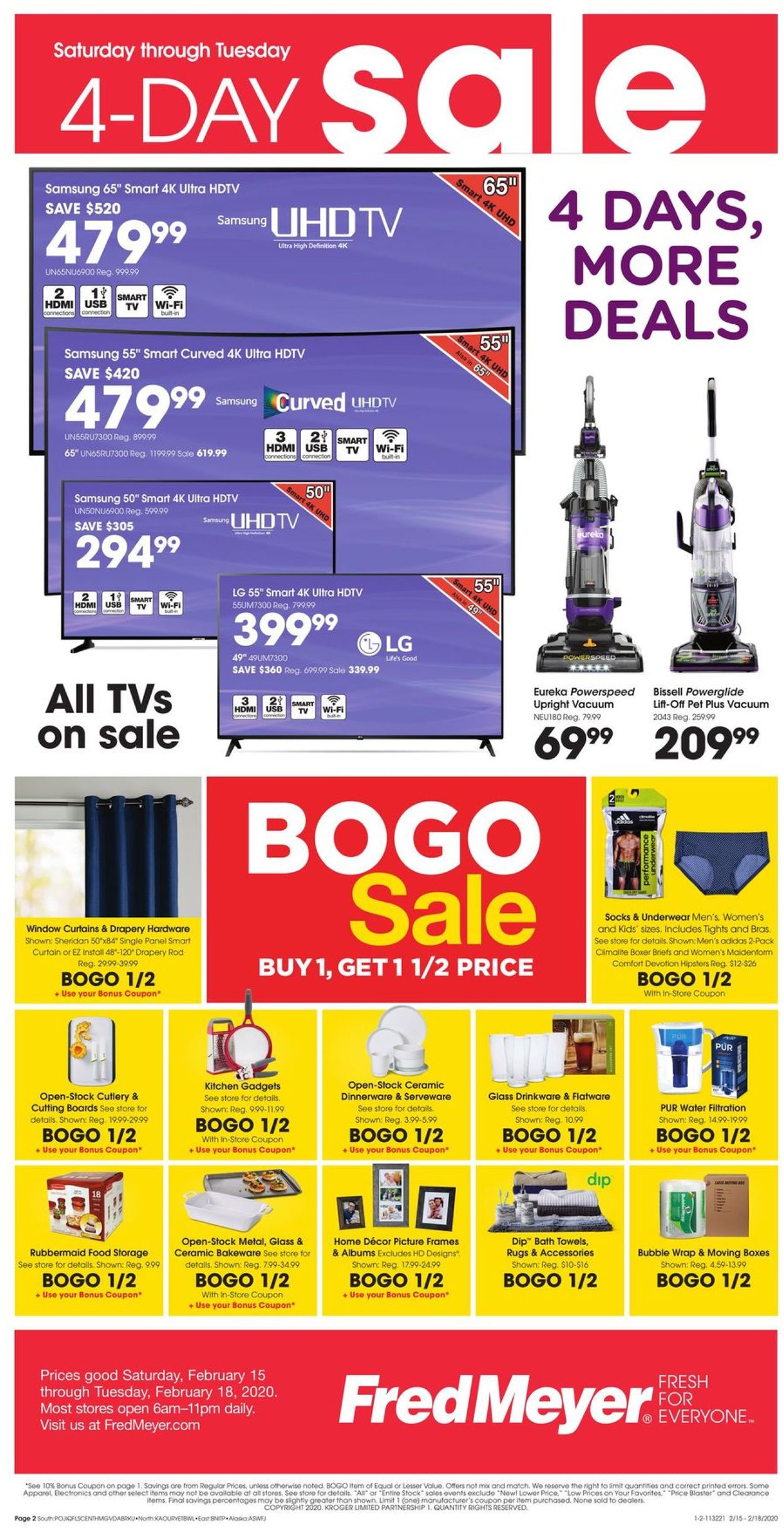 Catalogue Fred Meyer from 02/15/2020