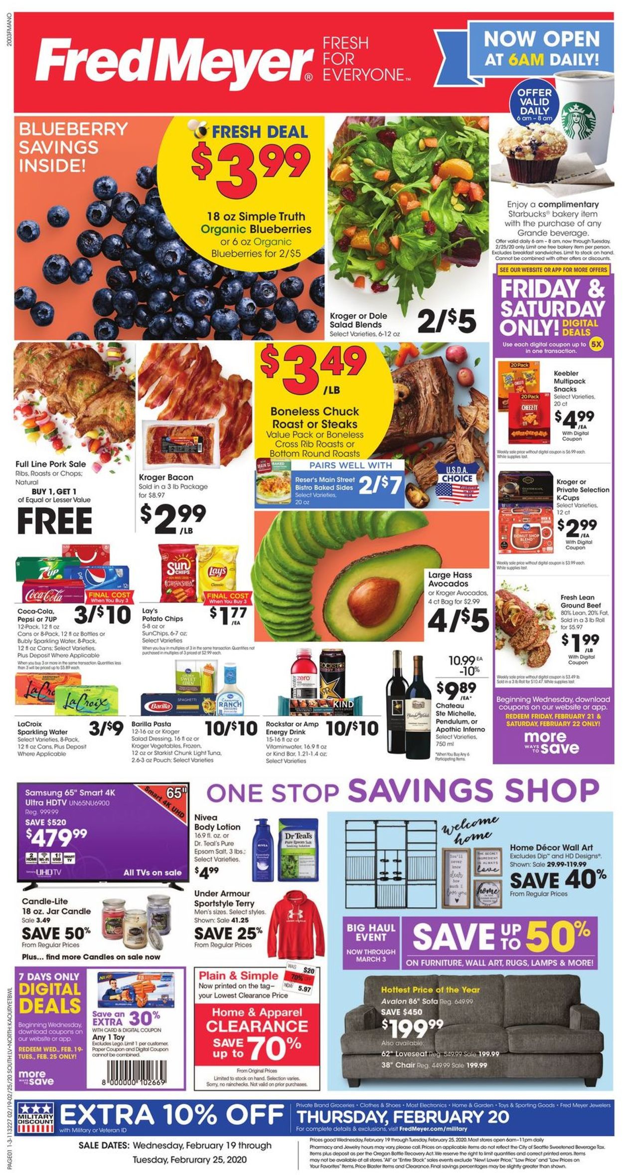 Catalogue Fred Meyer from 02/19/2020