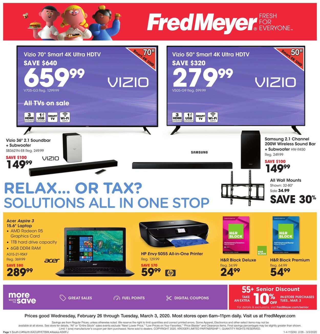 Catalogue Fred Meyer from 02/26/2020