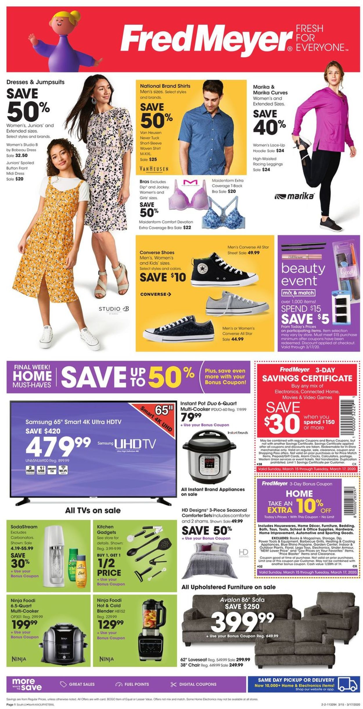 Catalogue Fred Meyer from 03/15/2020