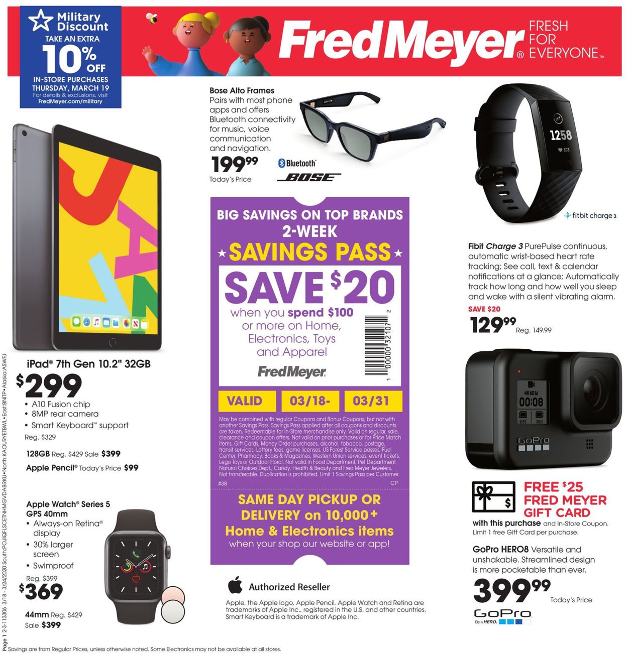 Catalogue Fred Meyer from 03/18/2020