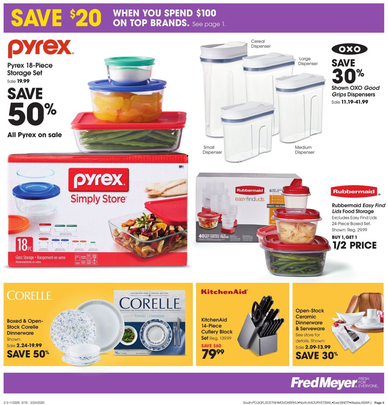 Catalogue Fred Meyer from 03/18/2020