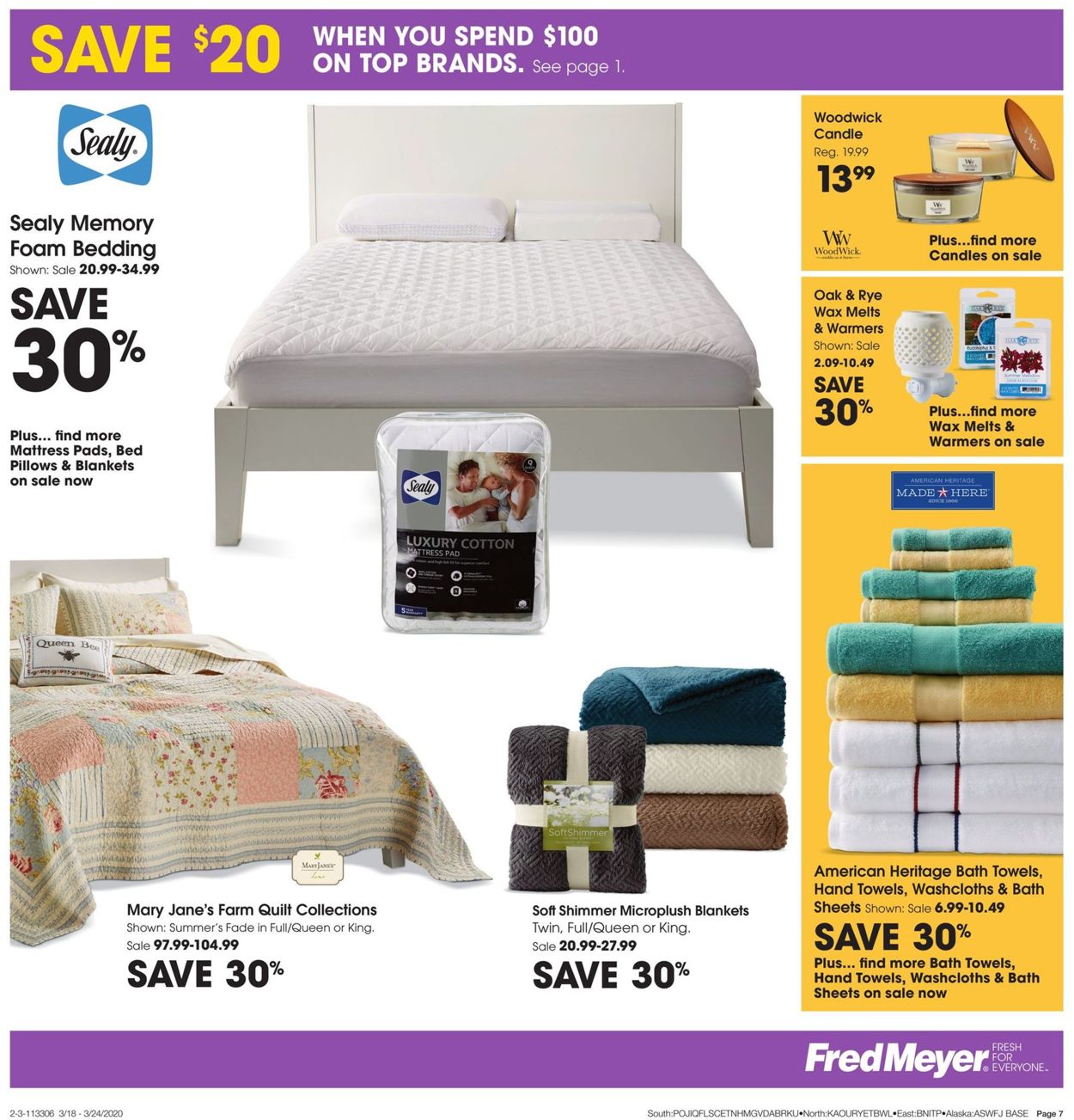 Catalogue Fred Meyer from 03/18/2020