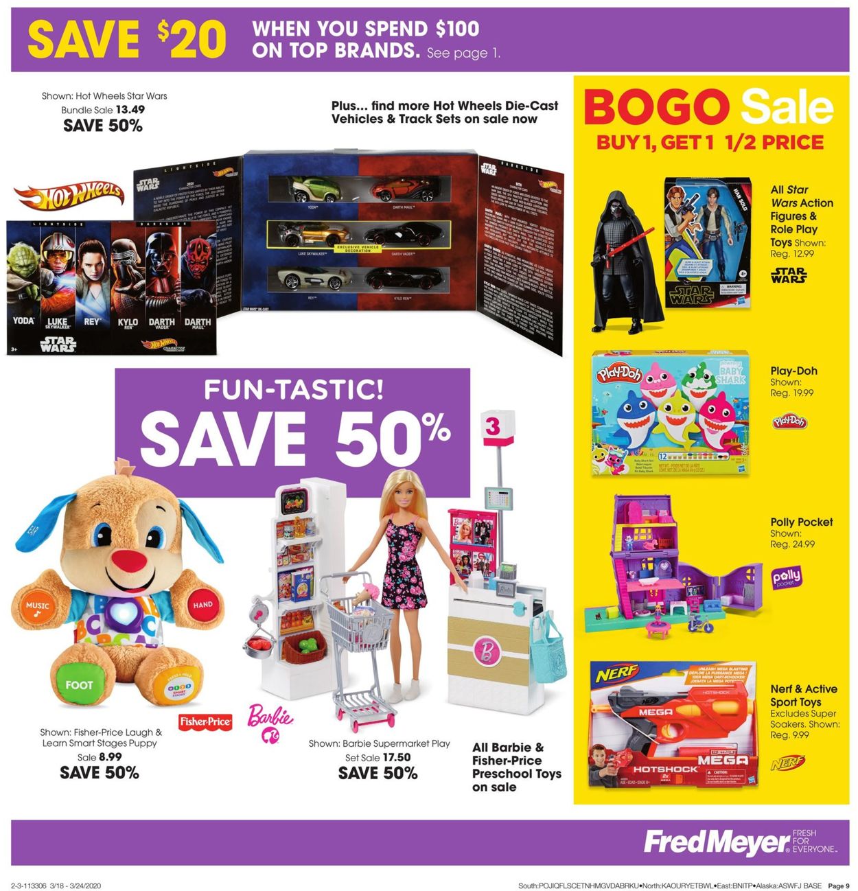 Catalogue Fred Meyer from 03/18/2020