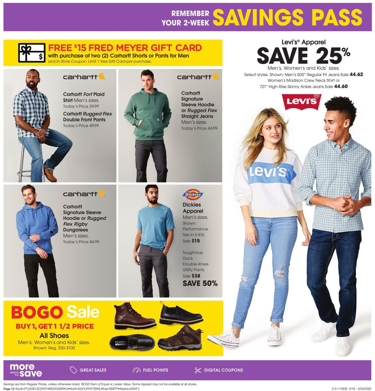 Catalogue Fred Meyer from 03/18/2020