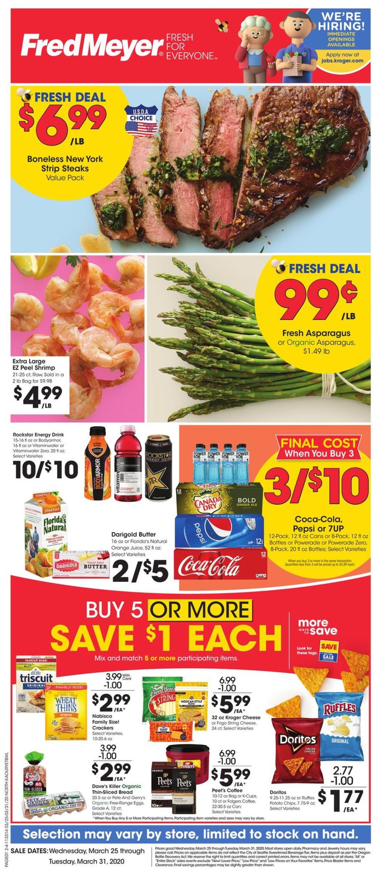 Catalogue Fred Meyer from 03/25/2020
