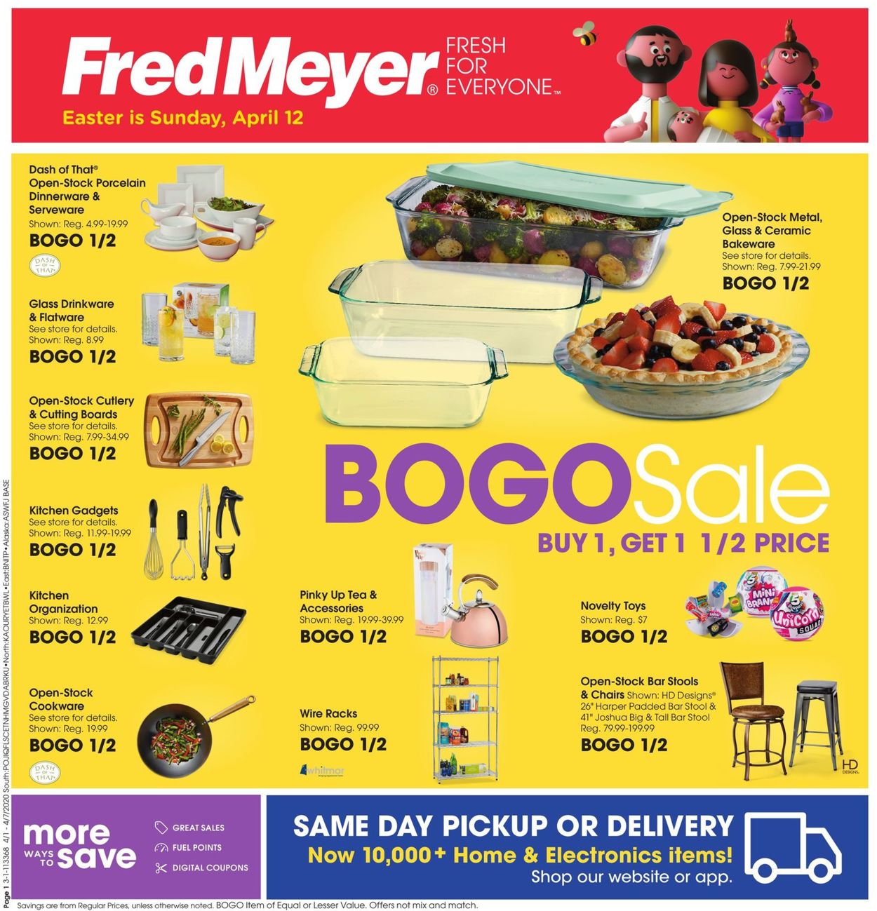 Catalogue Fred Meyer from 04/01/2020