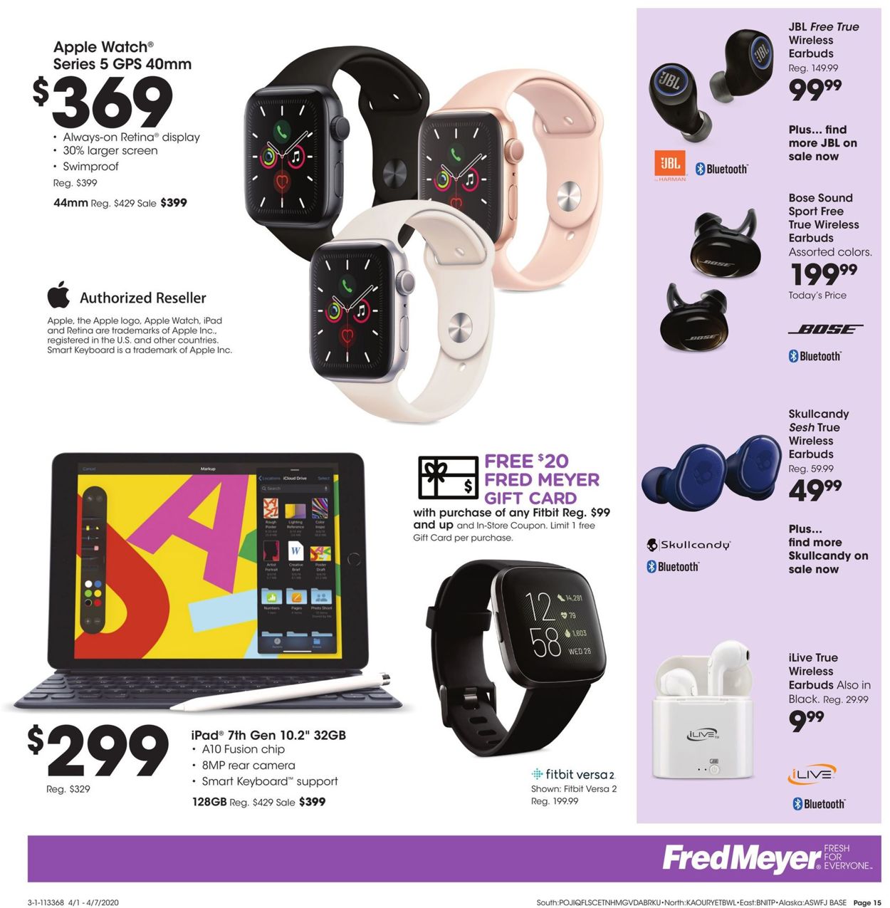 Catalogue Fred Meyer from 04/01/2020
