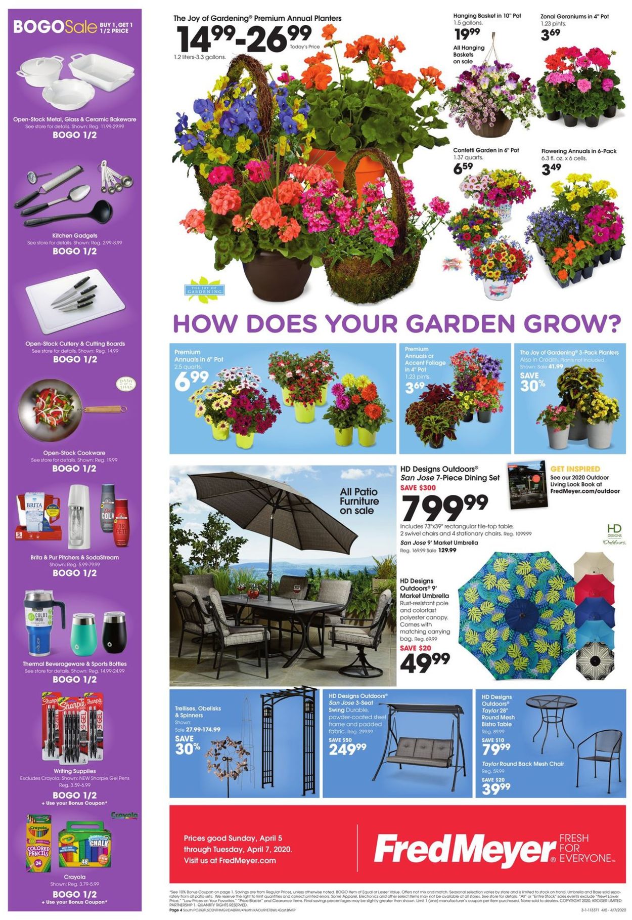 Catalogue Fred Meyer from 04/05/2020