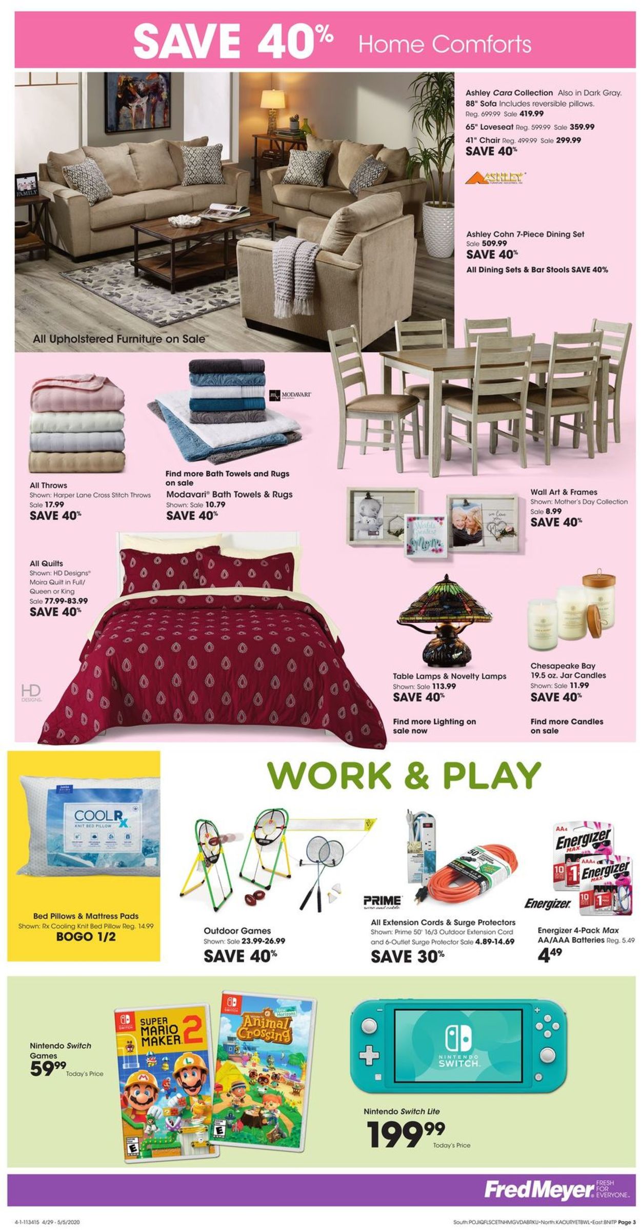 Catalogue Fred Meyer from 04/29/2020