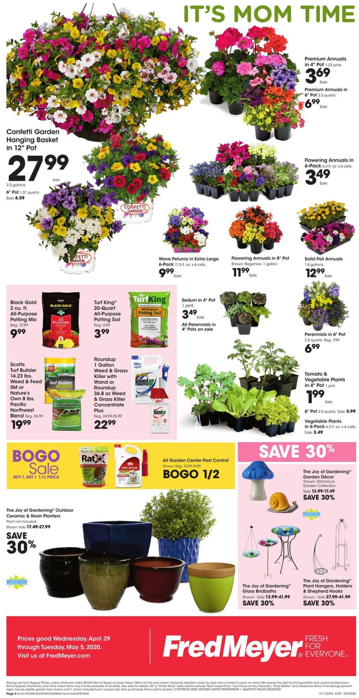 Catalogue Fred Meyer from 04/29/2020