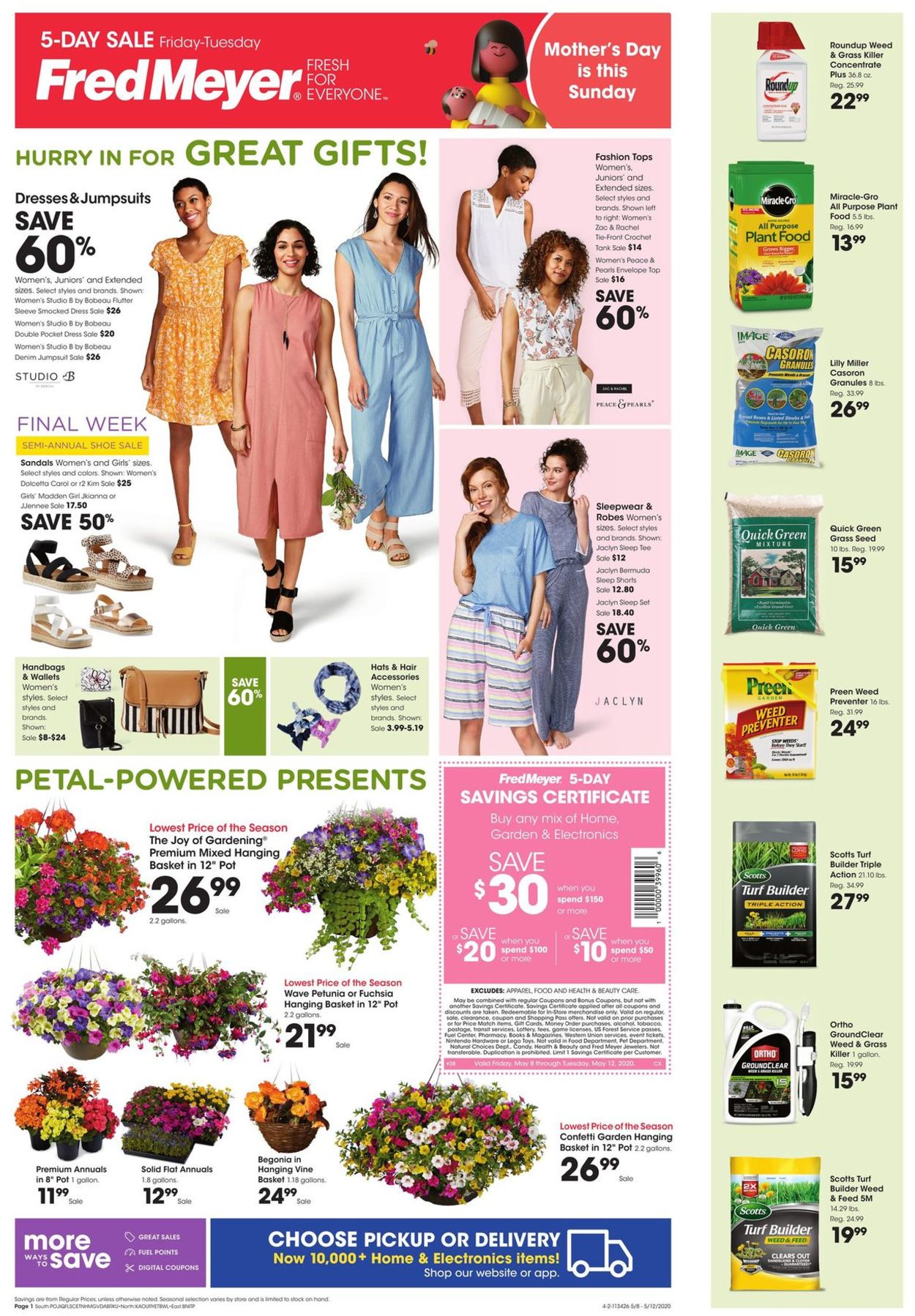 Catalogue Fred Meyer from 05/08/2020