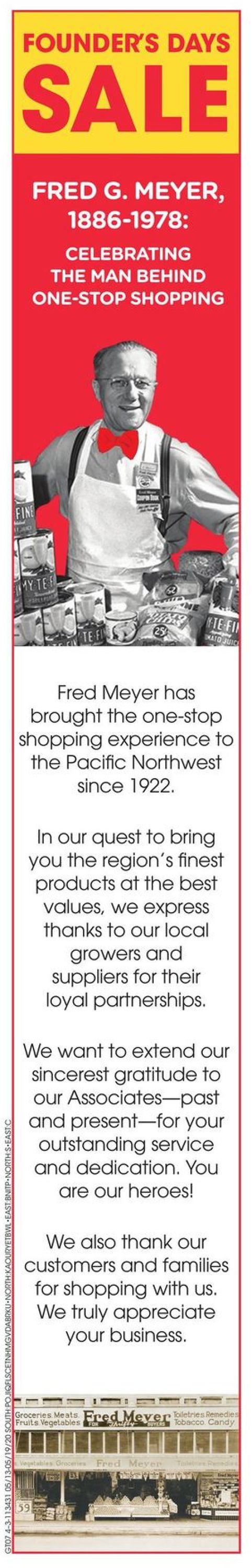 Catalogue Fred Meyer from 05/13/2020