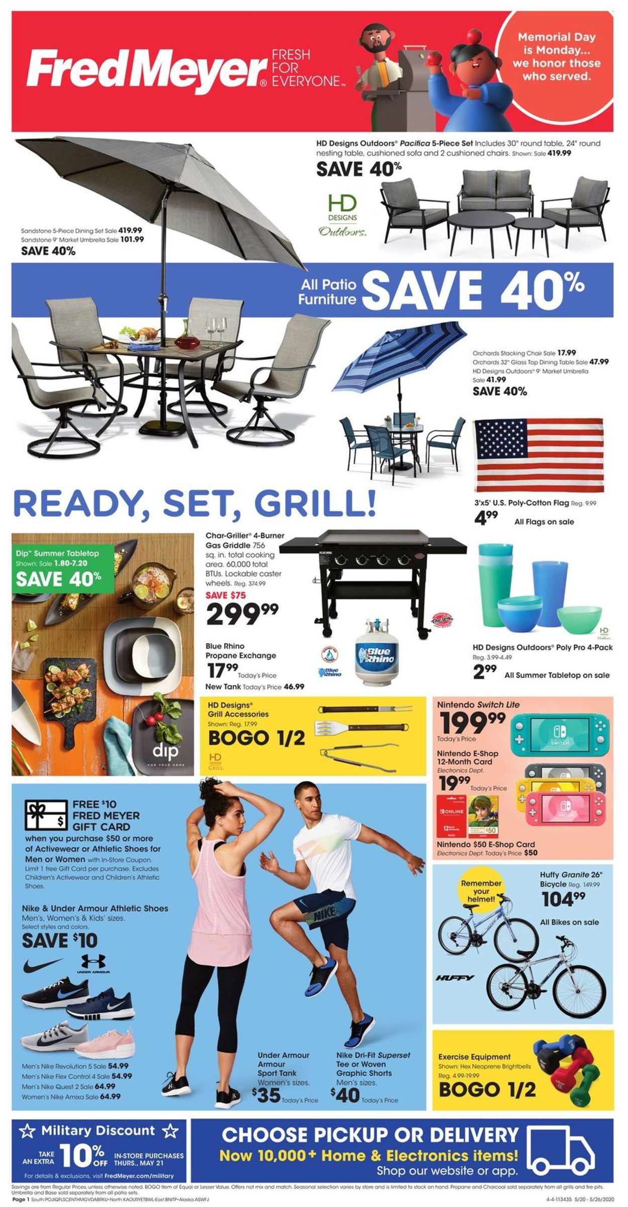 Catalogue Fred Meyer from 05/20/2020