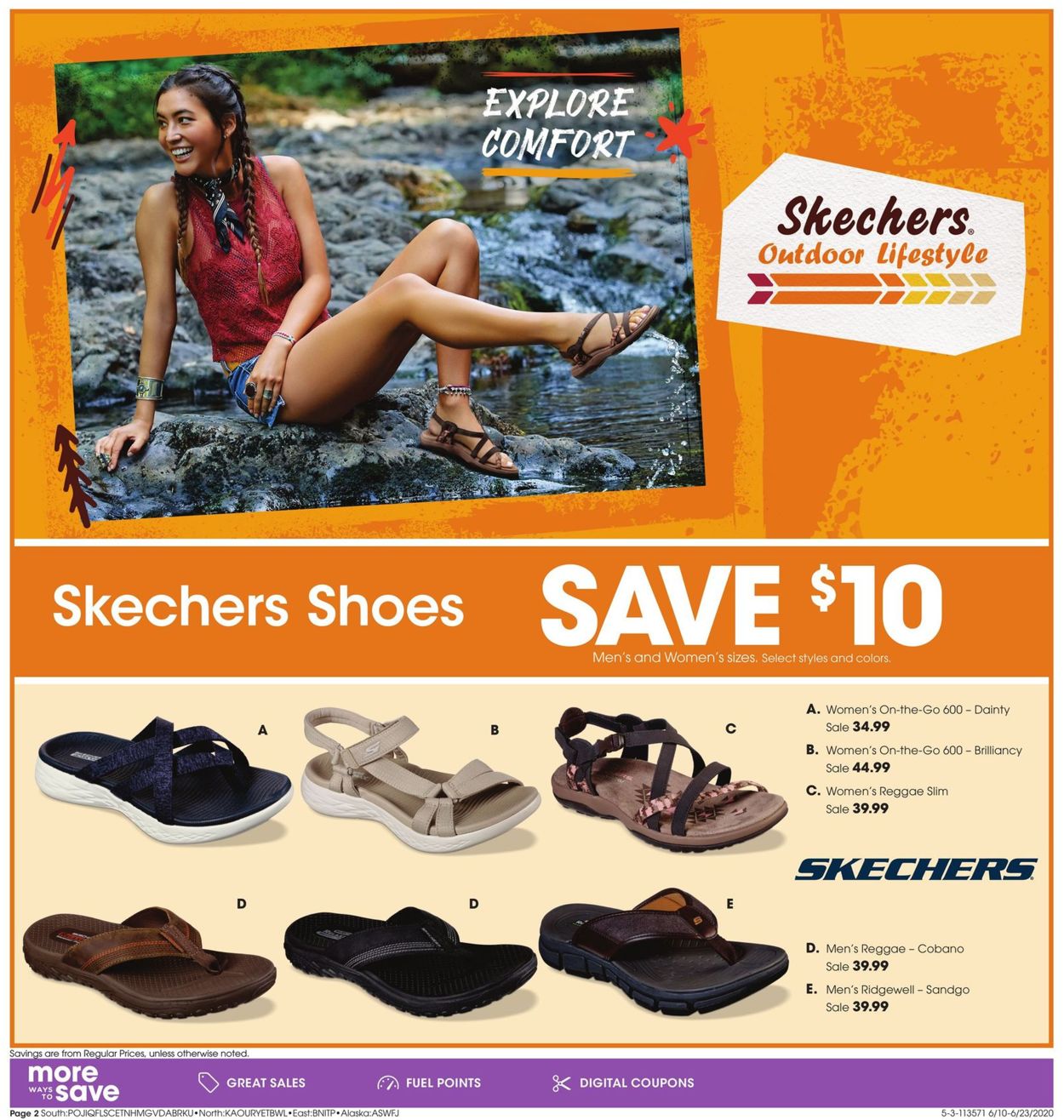 fred meyer womens sandals