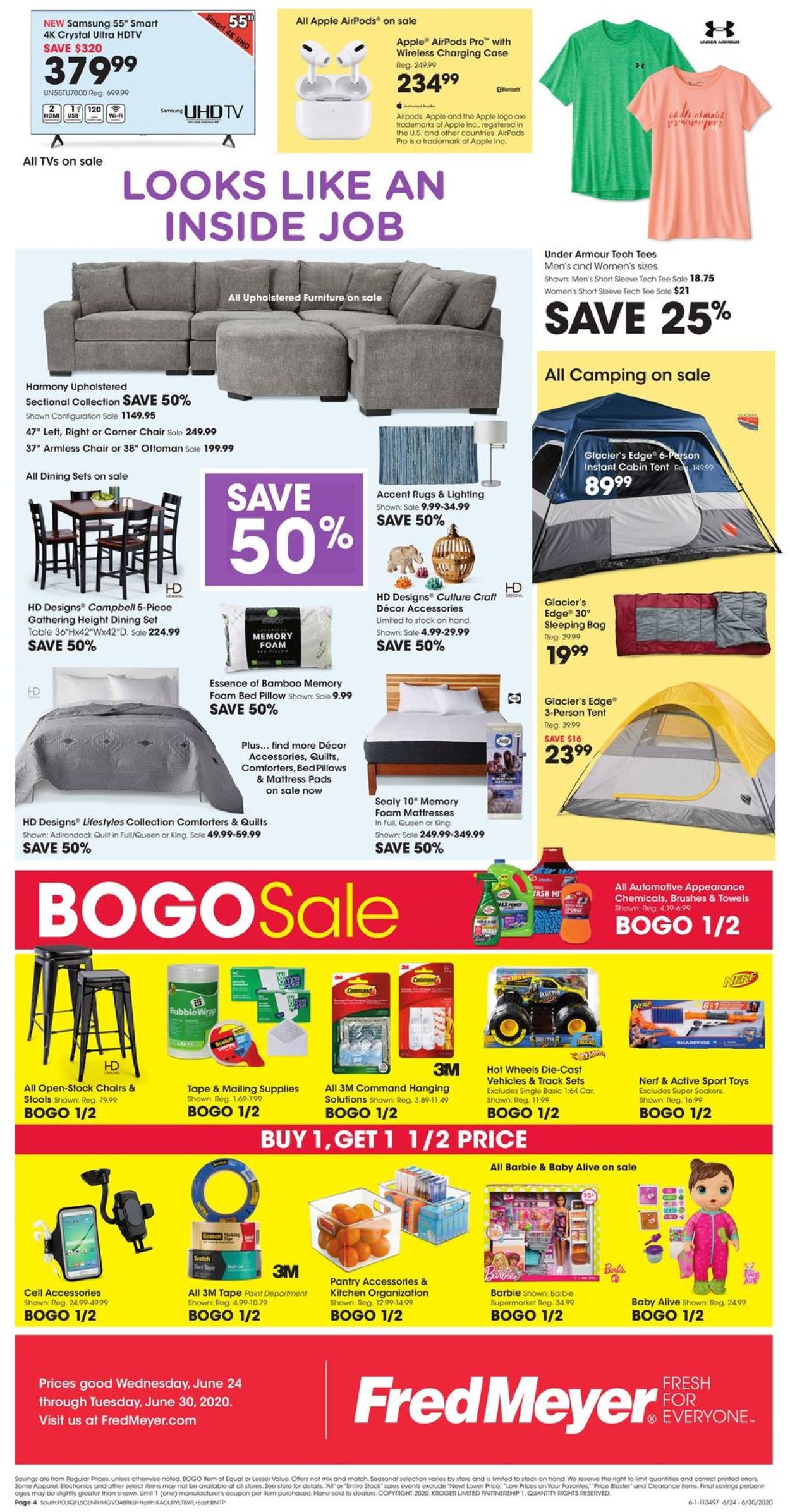 Catalogue Fred Meyer from 06/24/2020
