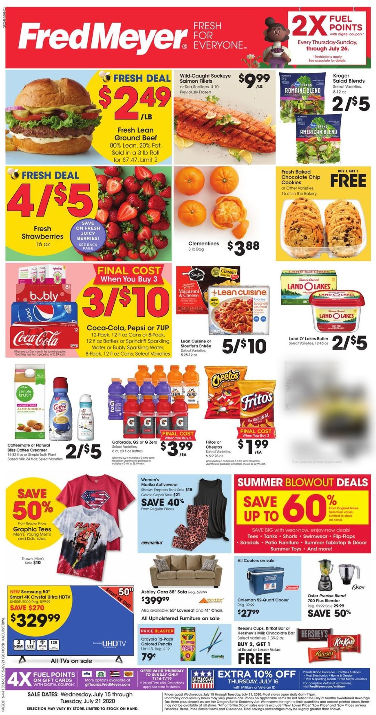 Catalogue Fred Meyer from 07/15/2020