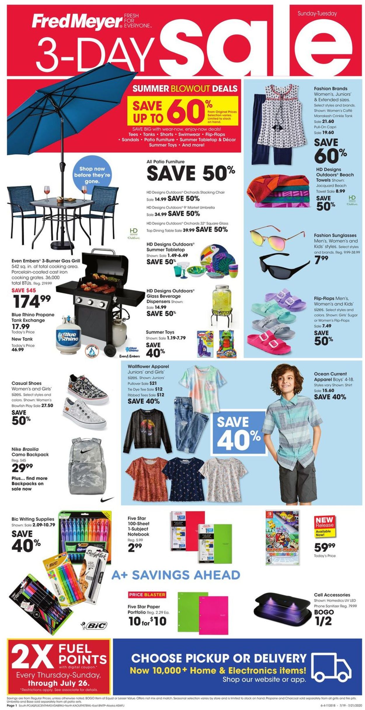 Catalogue Fred Meyer from 07/19/2020