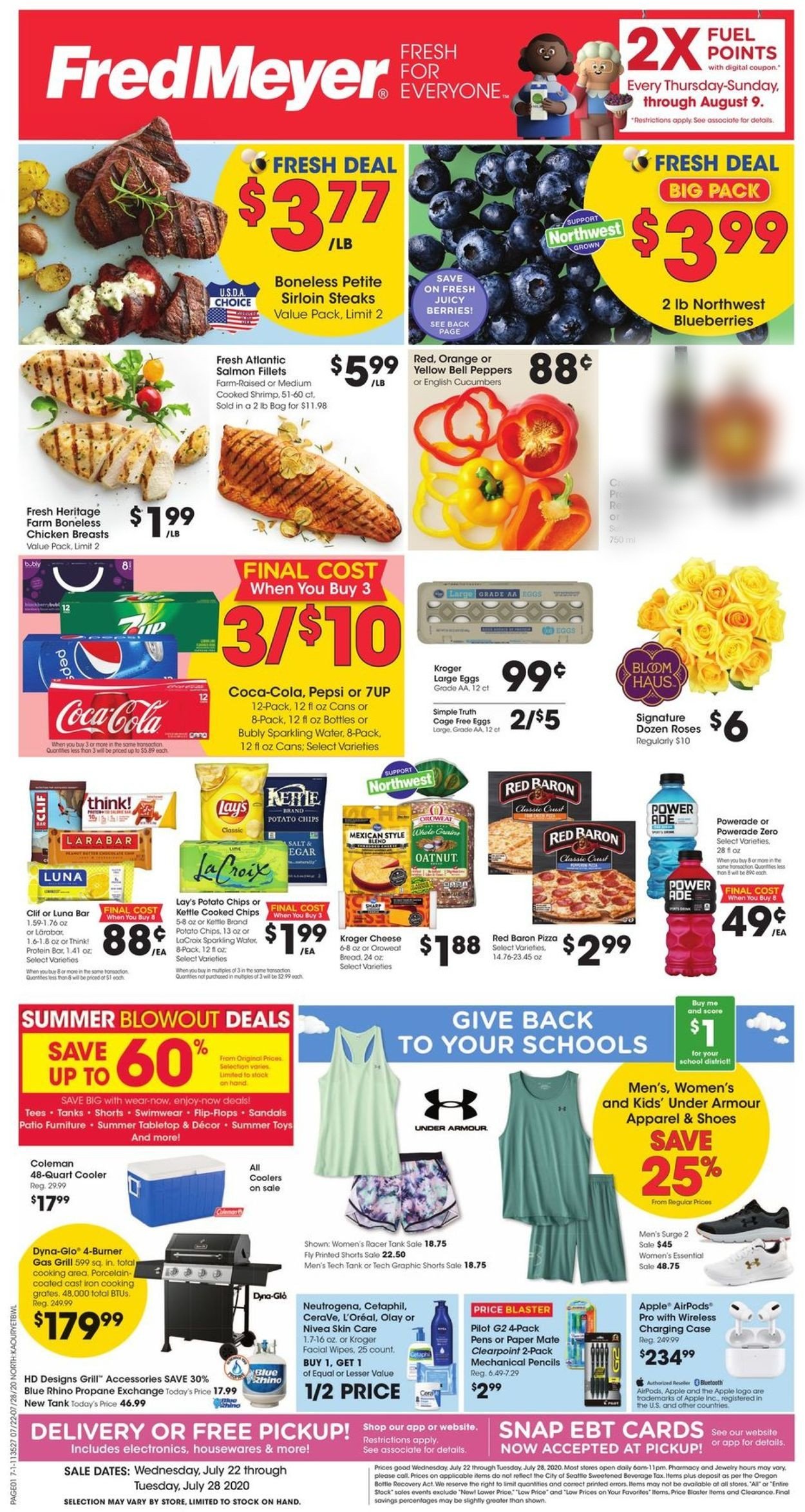 Catalogue Fred Meyer from 07/22/2020