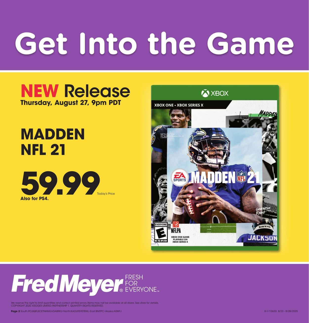 Catalogue Fred Meyer from 08/23/2020