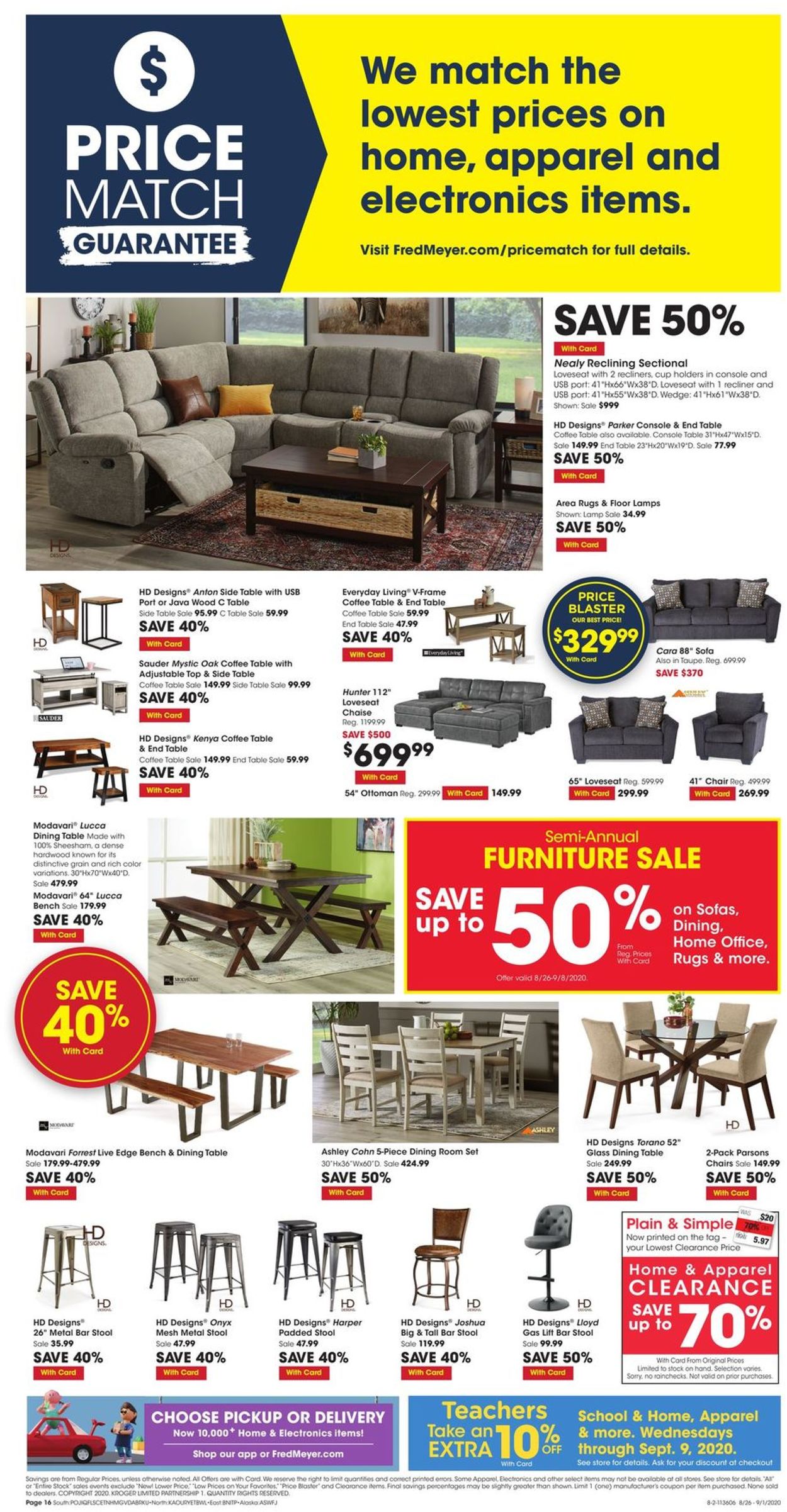 Catalogue Fred Meyer from 08/26/2020