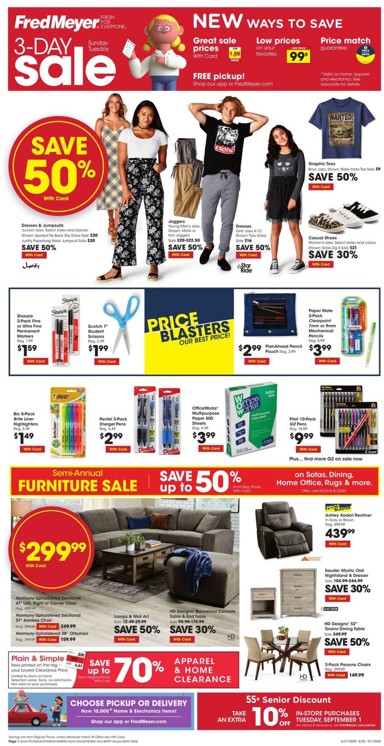 Catalogue Fred Meyer from 08/30/2020