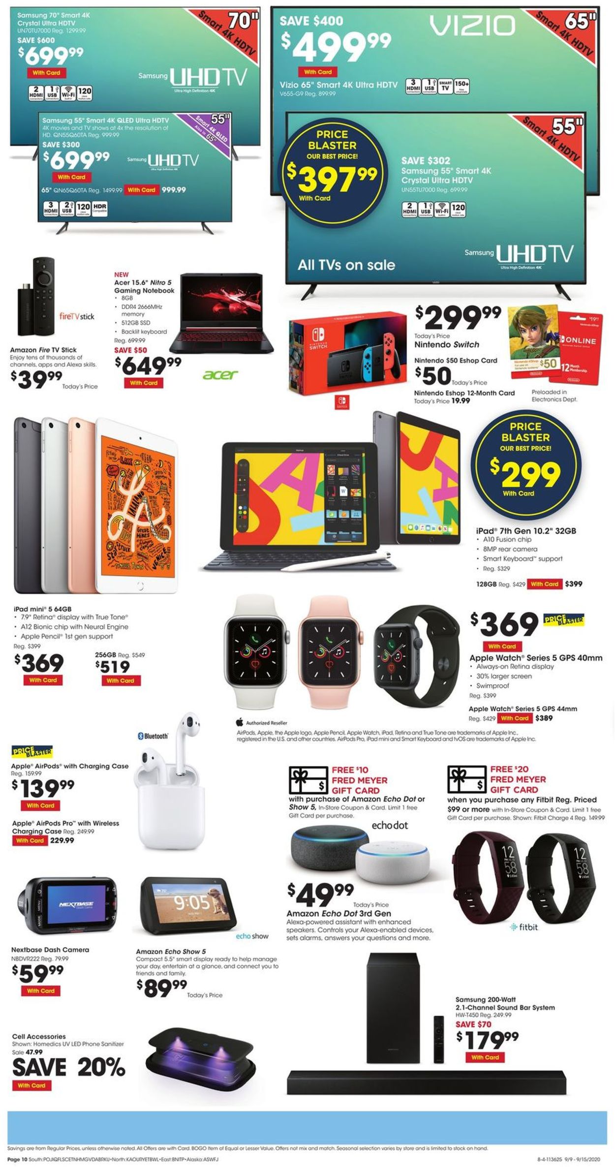 Catalogue Fred Meyer from 09/09/2020
