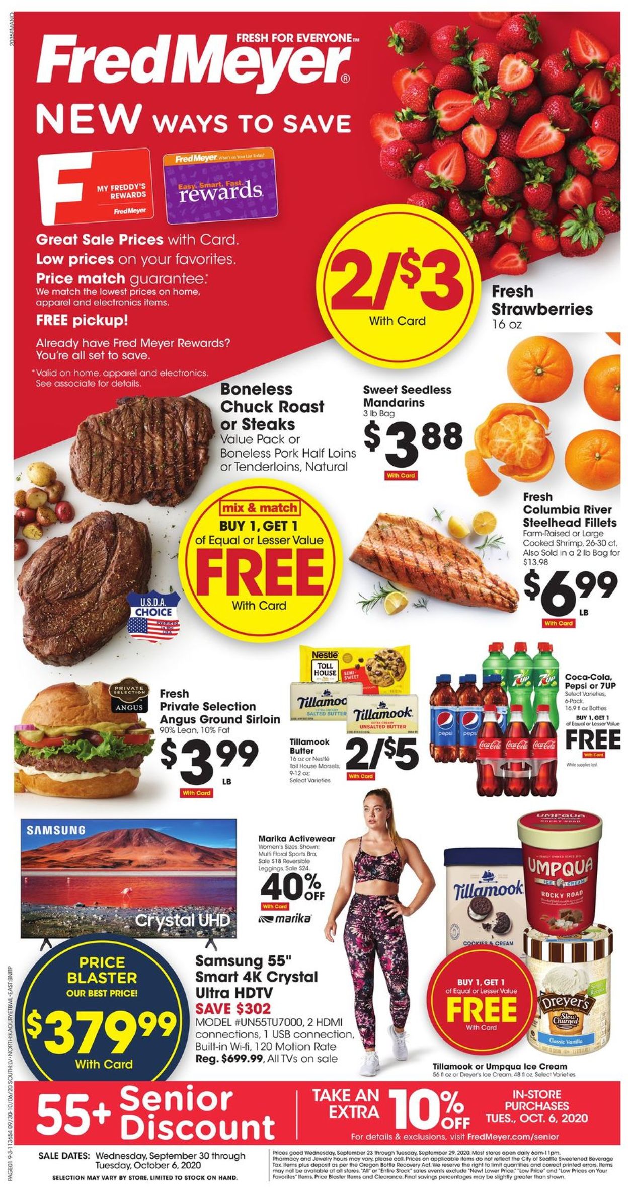 Fred Meyer Current weekly ad 09/30 10/06/2020