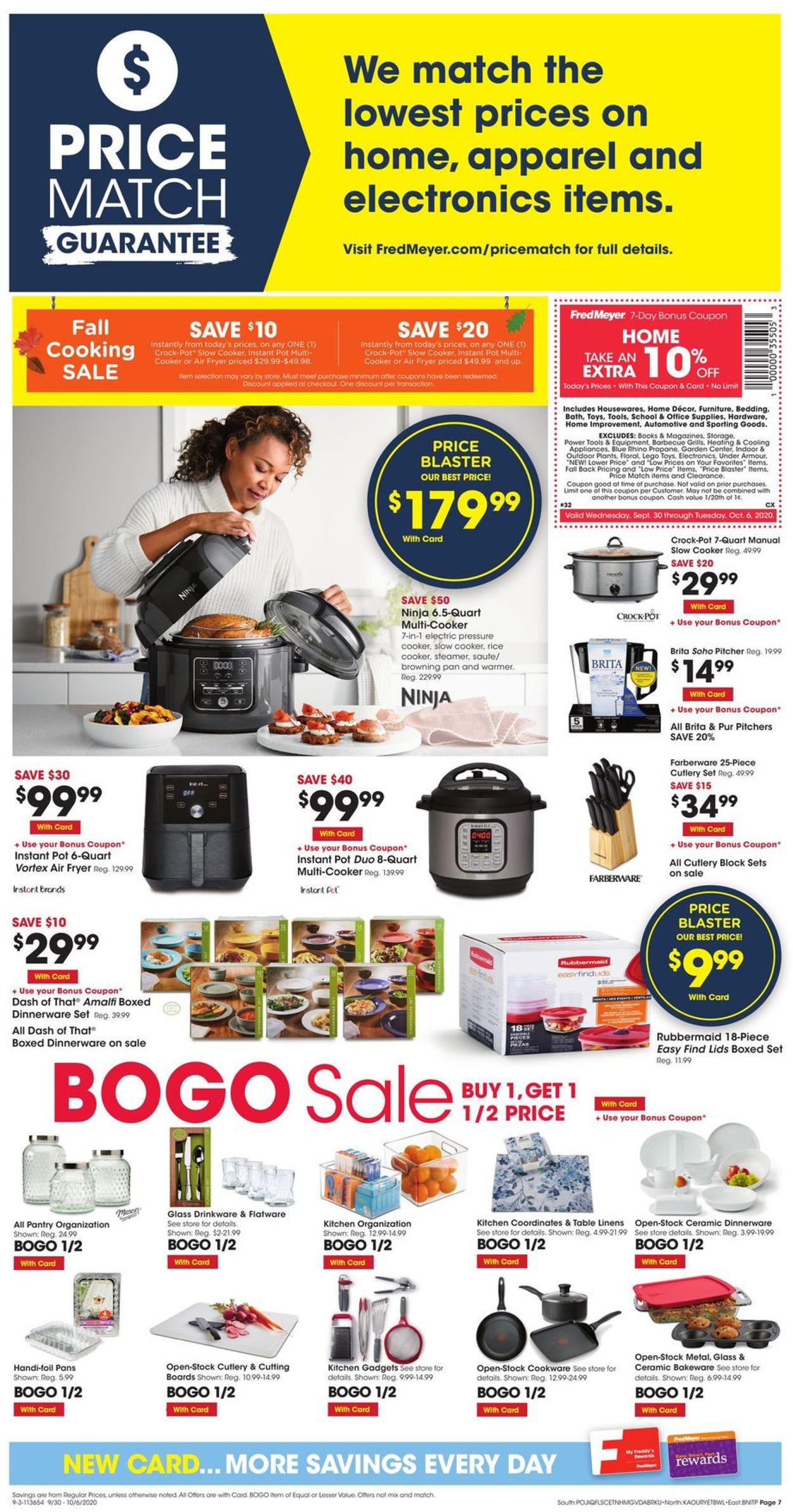 Catalogue Fred Meyer from 09/30/2020