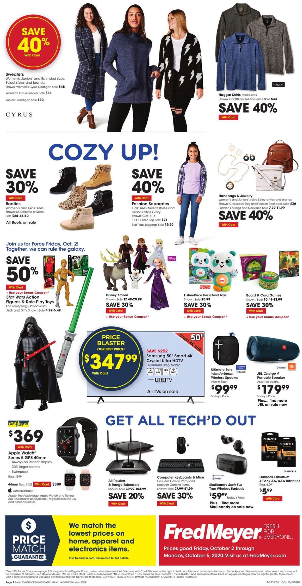 Catalogue Fred Meyer from 10/02/2020