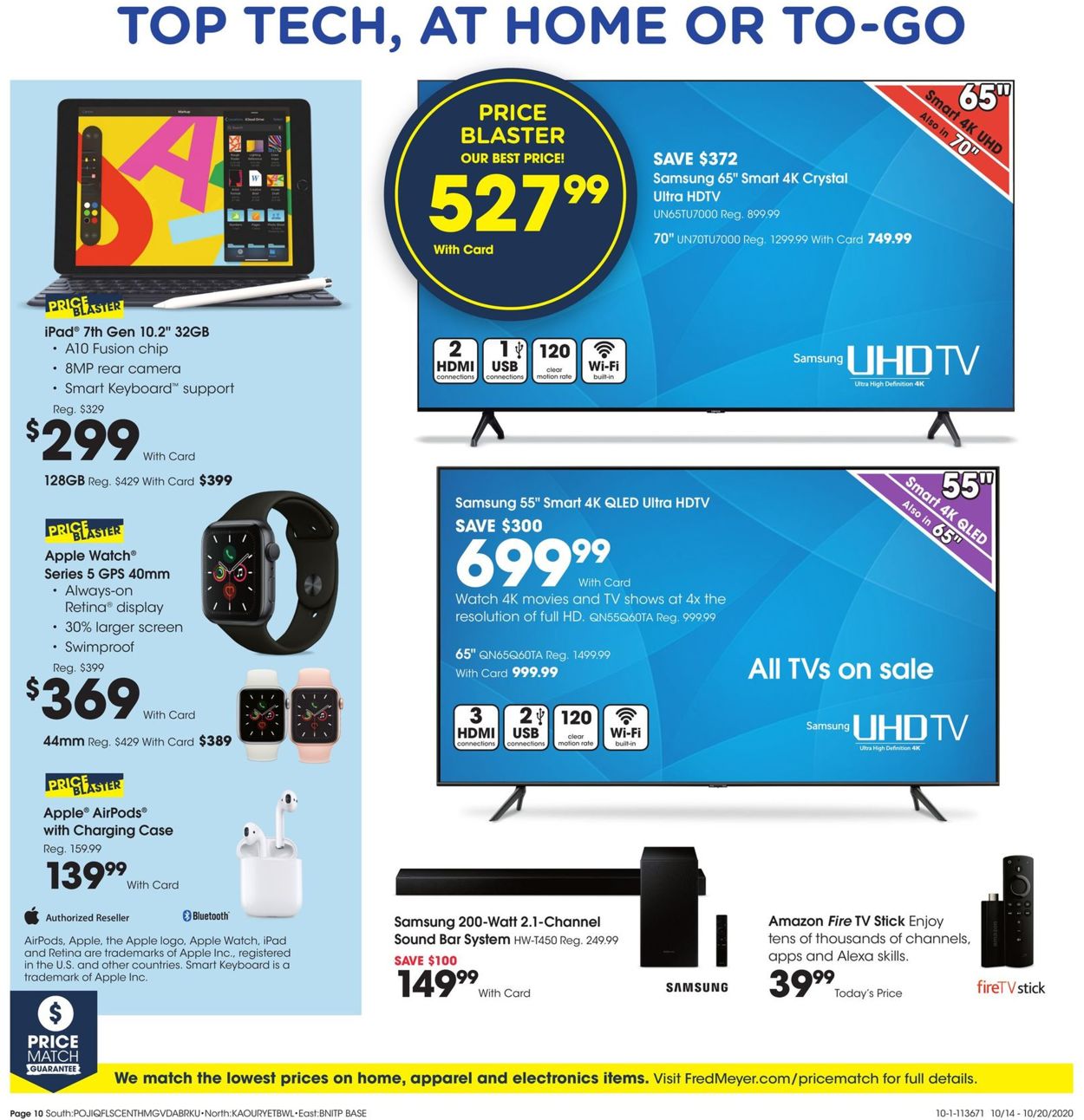 Catalogue Fred Meyer from 10/14/2020