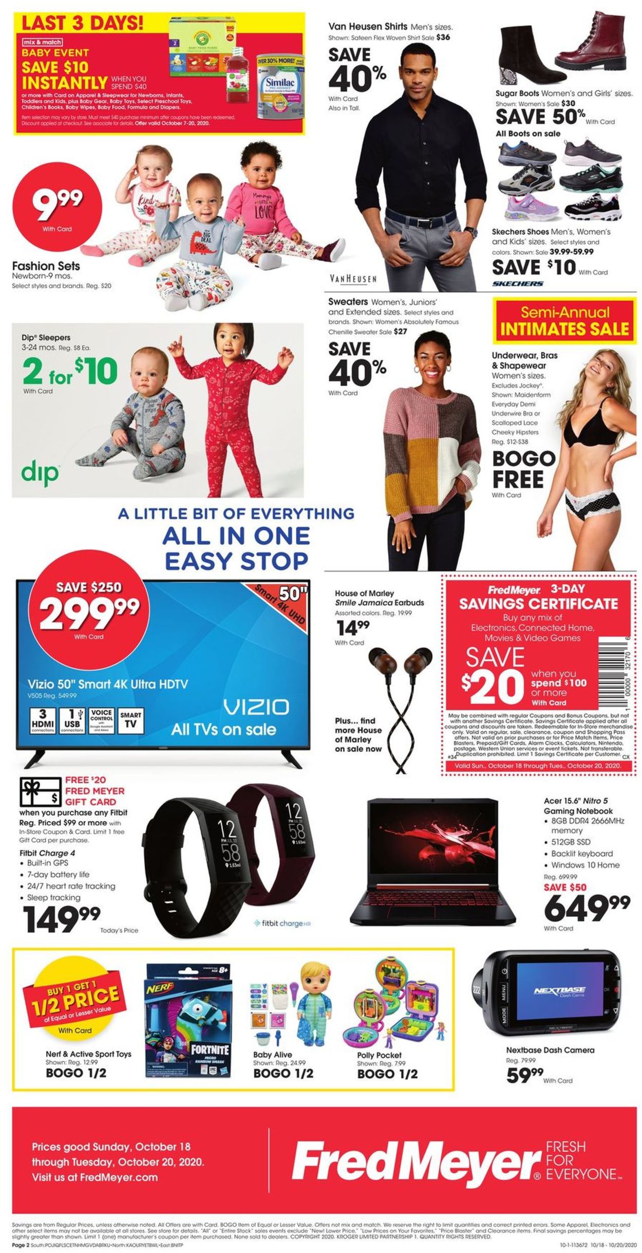 Catalogue Fred Meyer from 10/18/2020