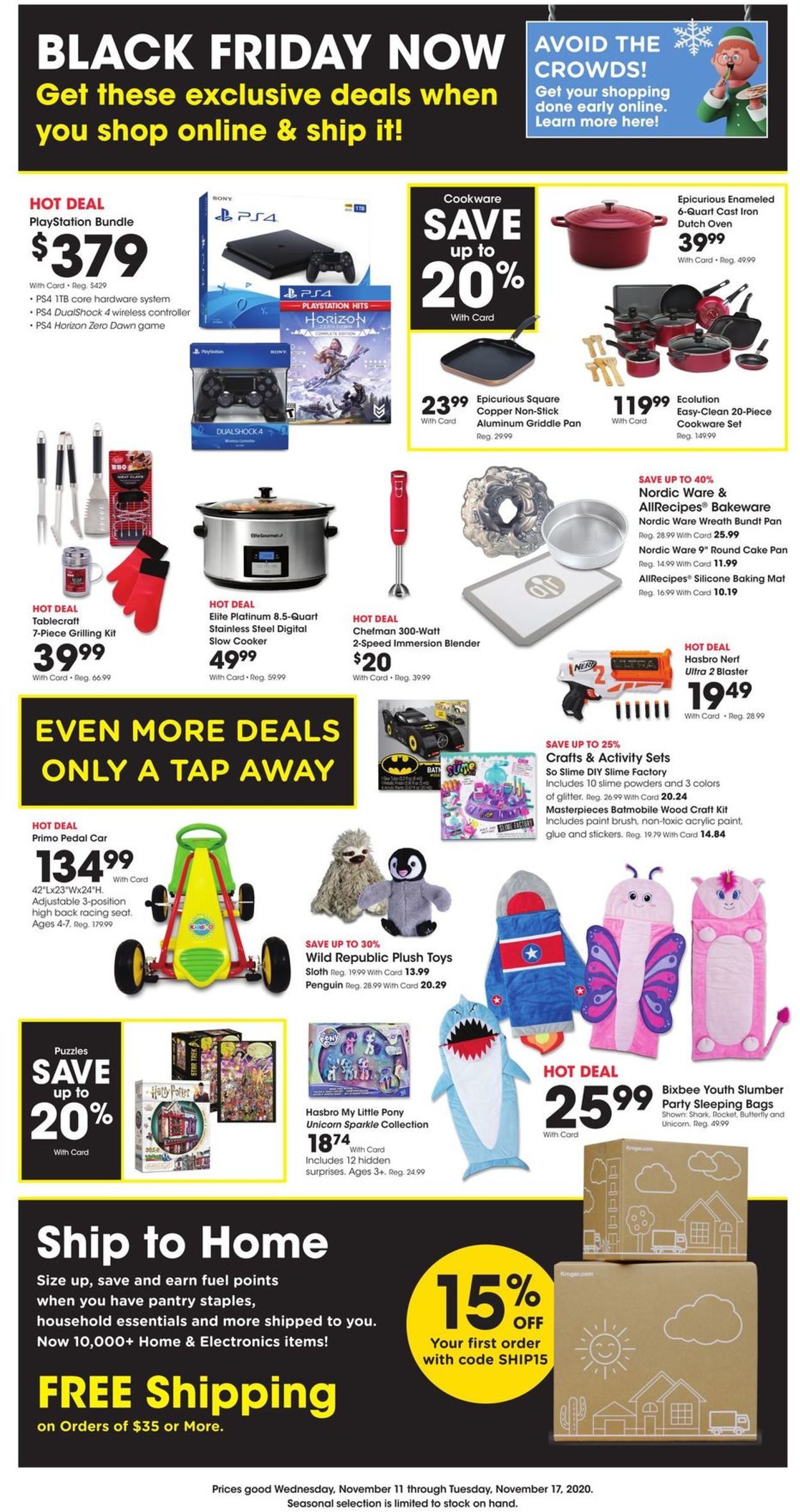 Catalogue Fred Meyer Black Friday 2020 from 11/11/2020