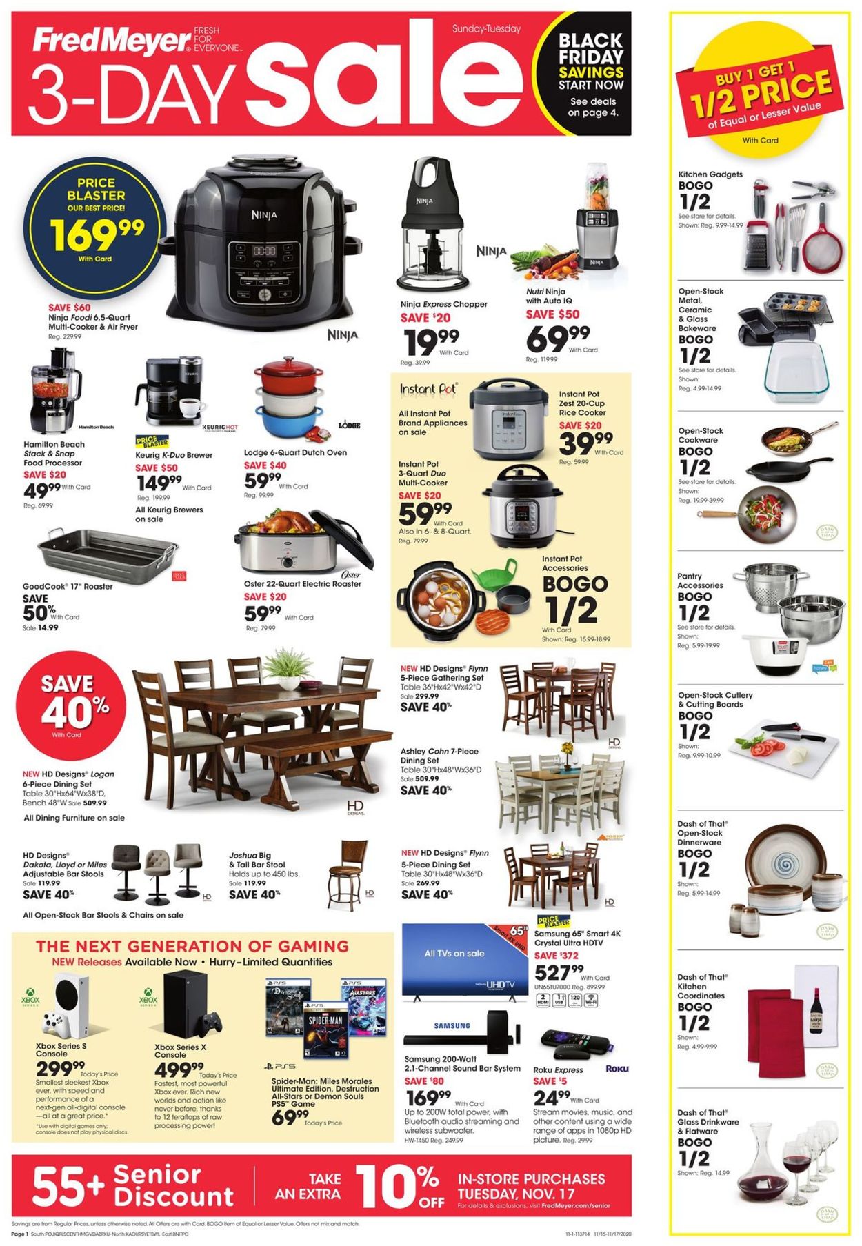 Catalogue Fred Meyer Black Friday 2020 from 11/15/2020