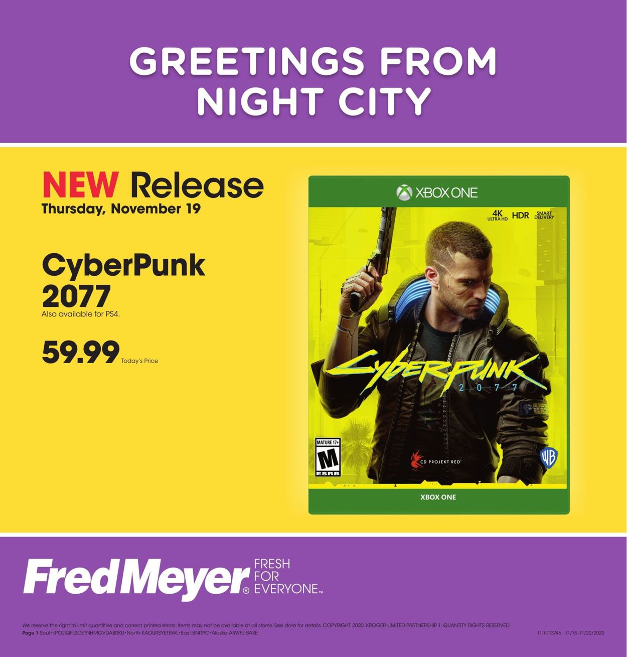 Catalogue Fred Meyer from 11/15/2020
