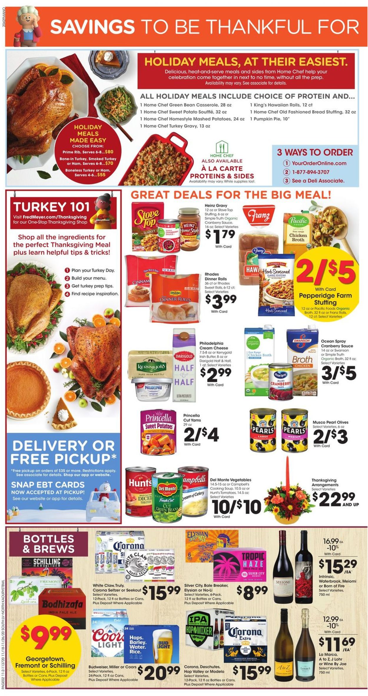 Fred Meyer Thanksgiving ad 2020 Current weekly ad 11/18 11/26/2020 [2