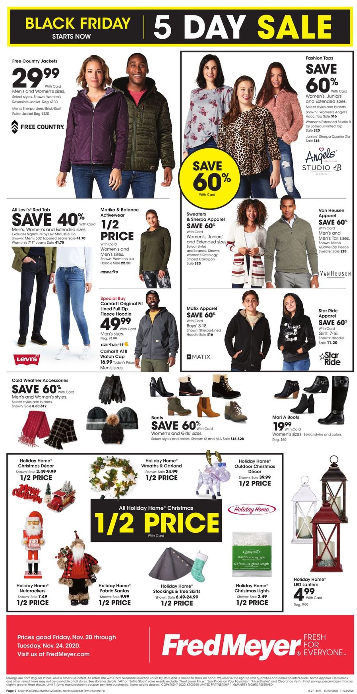 Catalogue Fred Meyer - Black Friday 2020 from 11/20/2020