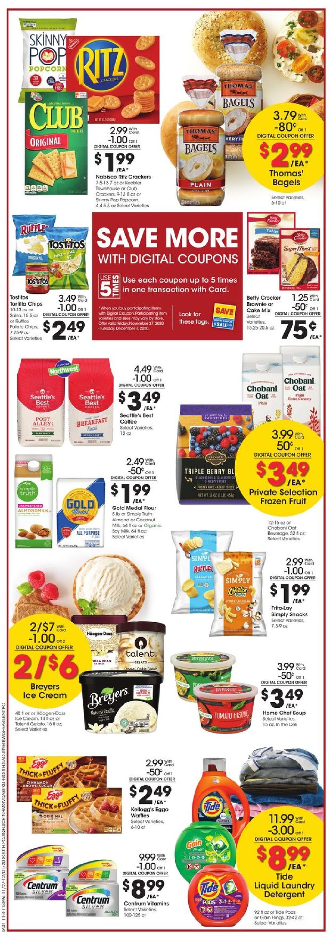 Catalogue Fred Meyer Black Friday 2020 from 11/27/2020