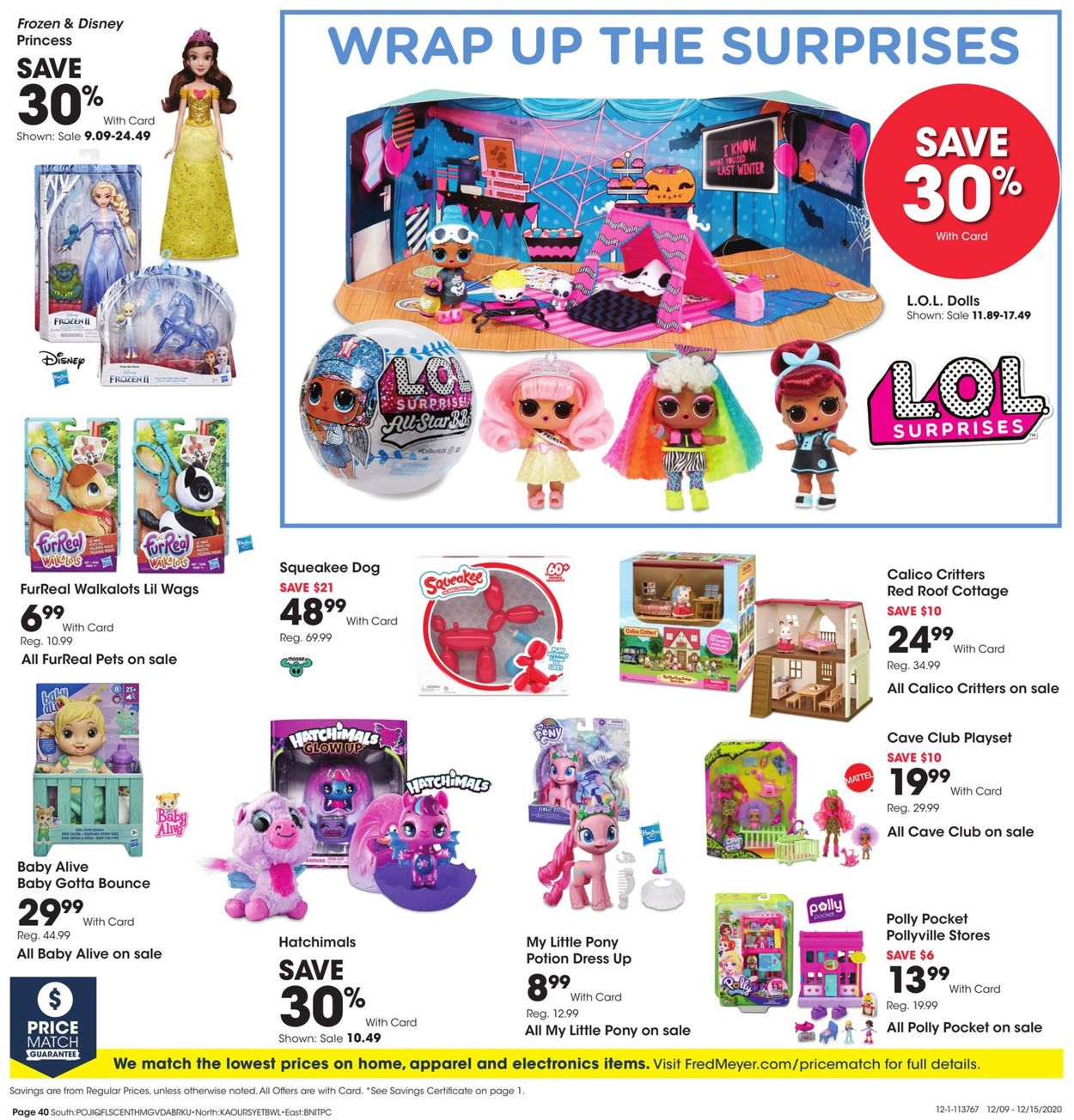 Catalogue Fred Meyer from 12/09/2020