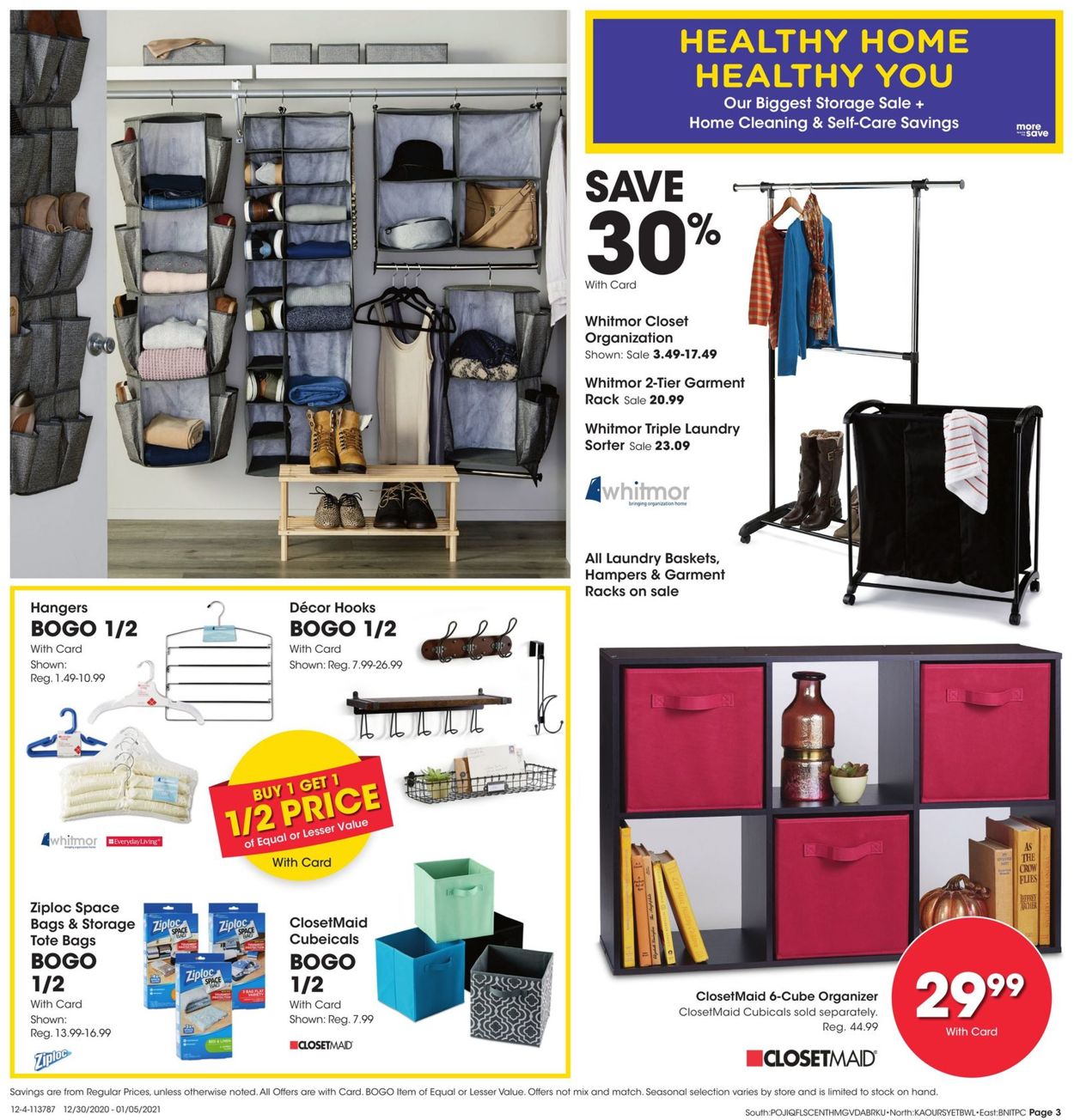 Catalogue Fred Meyer Healthy Home, Healthy You from 12/30/2020