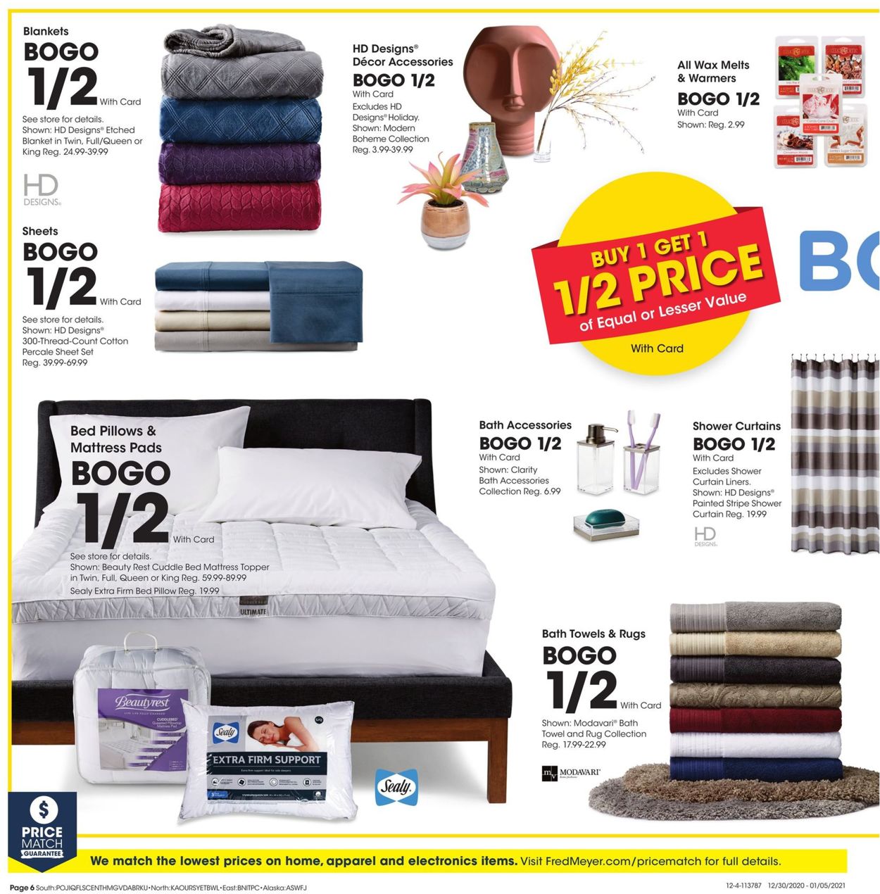 Catalogue Fred Meyer Healthy Home, Healthy You from 12/30/2020