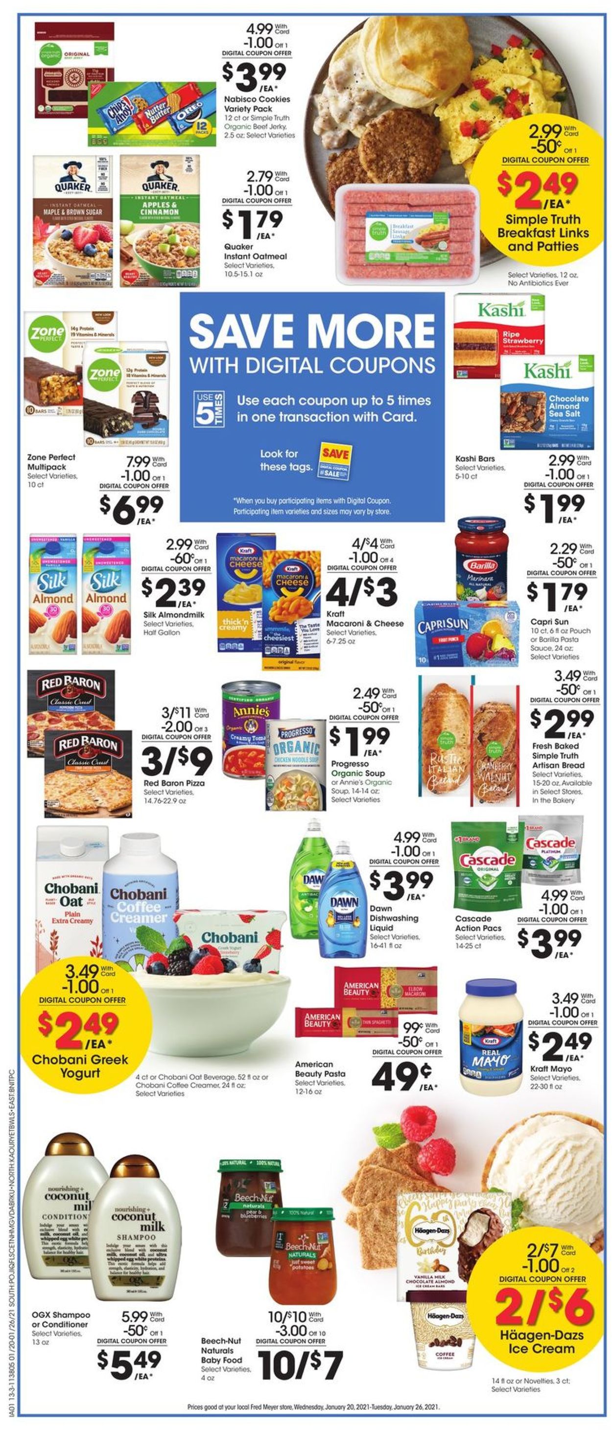 Catalogue Fred Meyer from 01/20/2021