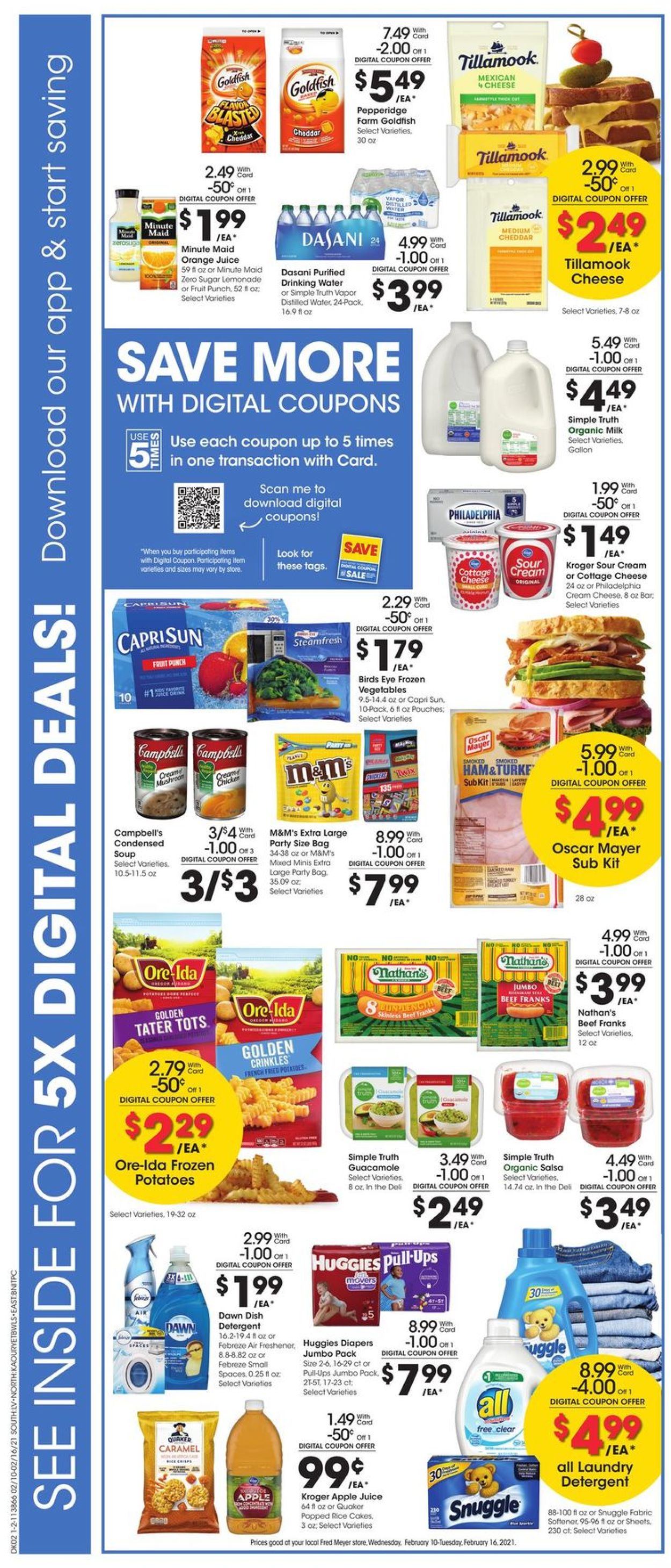 Catalogue Fred Meyer from 02/10/2021