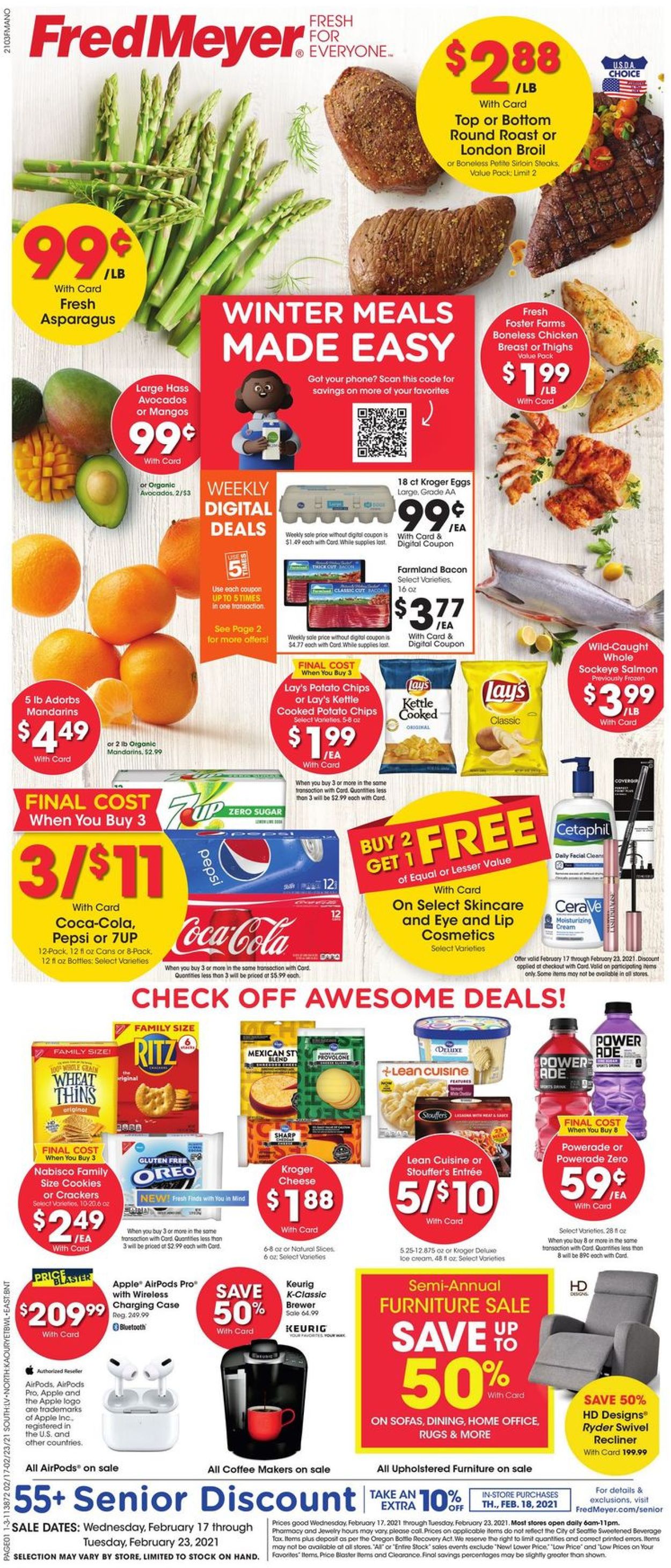 Catalogue Fred Meyer from 02/17/2021