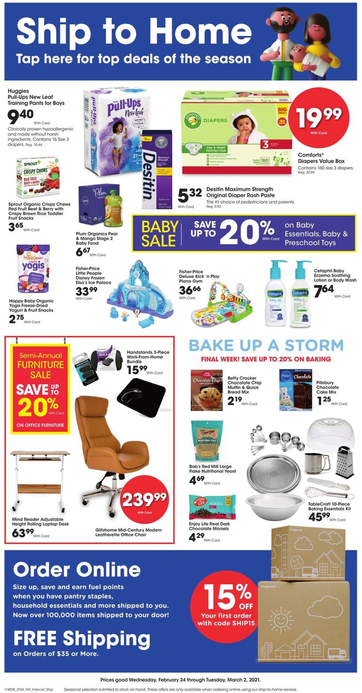 Catalogue Fred Meyer from 02/24/2021