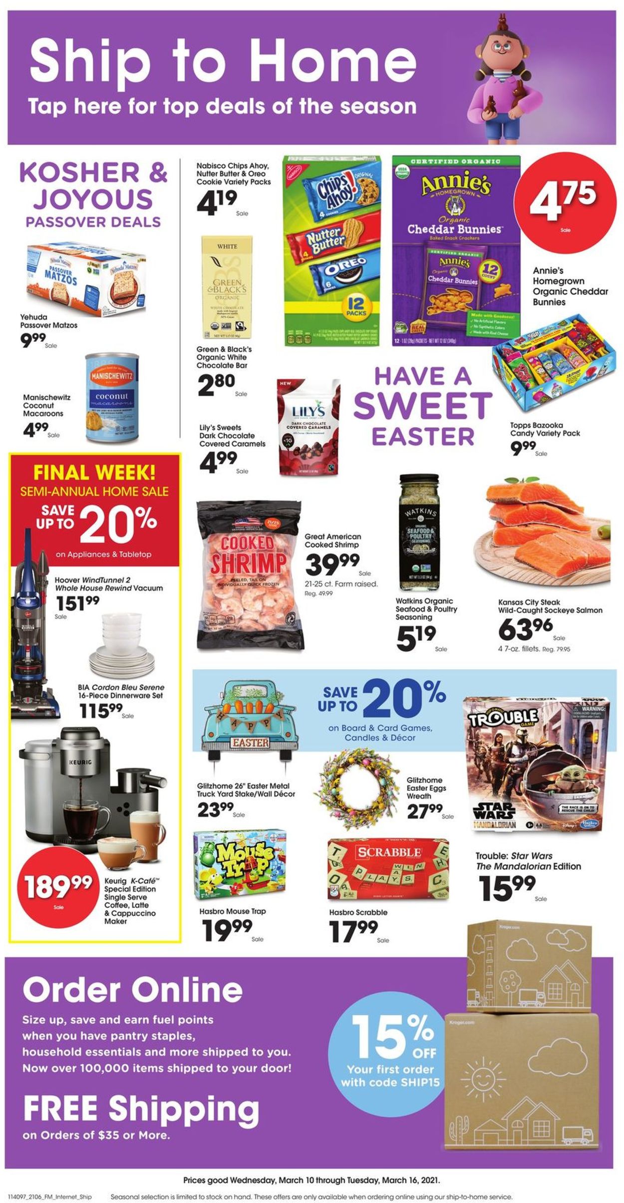 Catalogue Fred Meyer from 03/10/2021