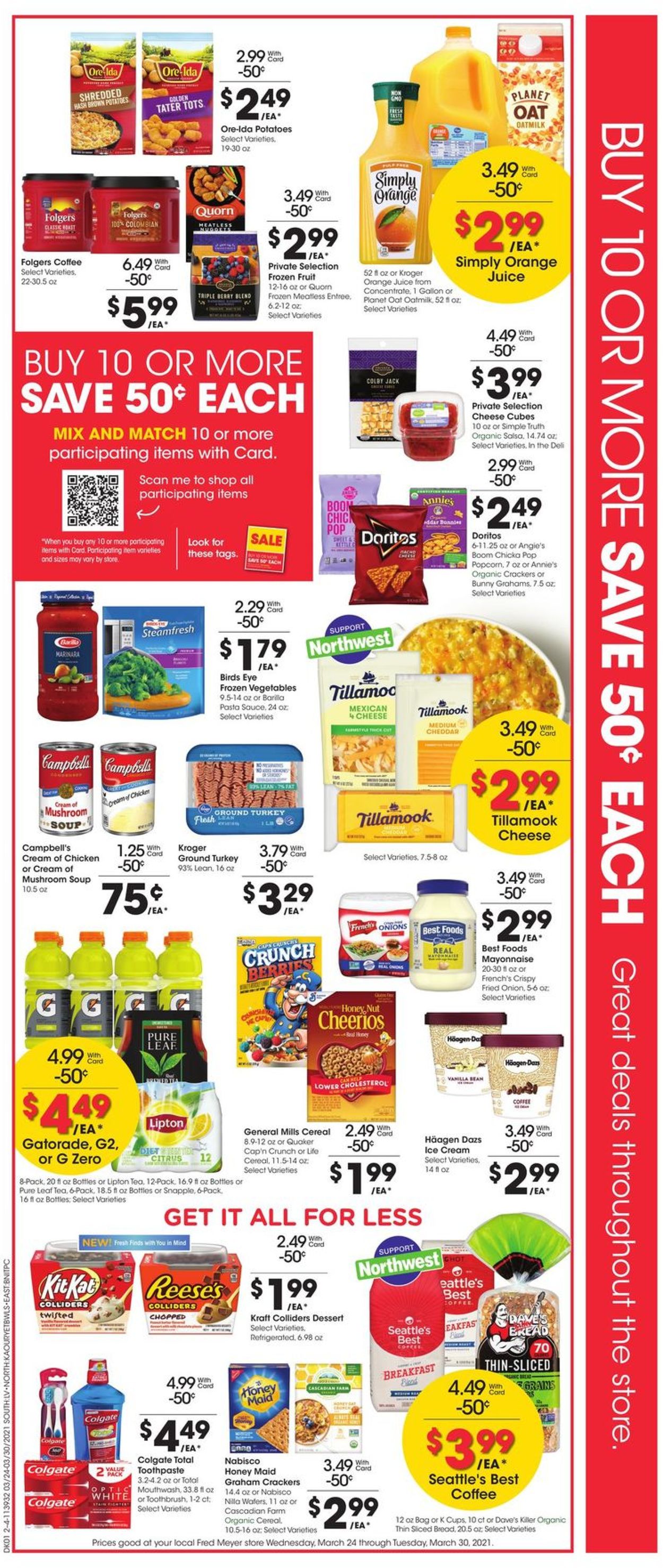 Catalogue Fred Meyer - Easter 2021 from 03/24/2021